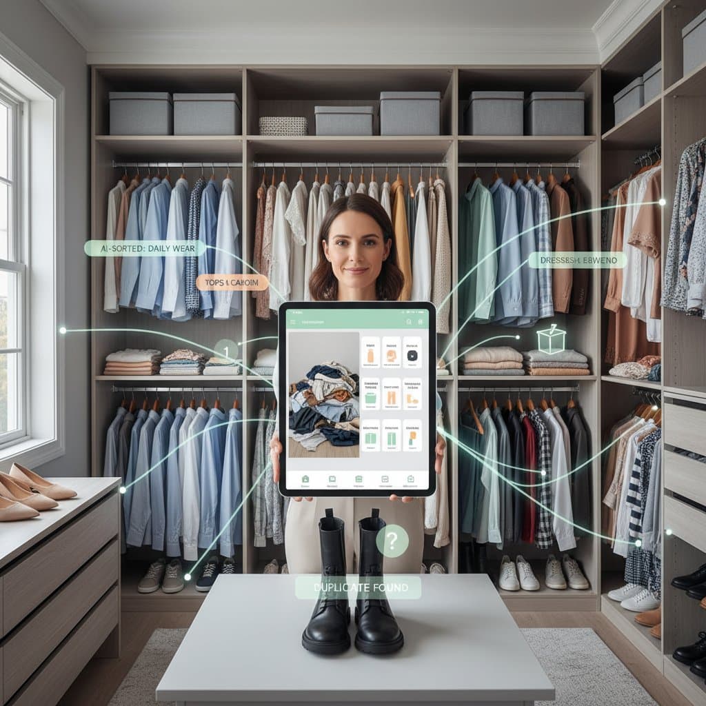 Image for AI Apps Turn Your Closet Chaos Into Categories