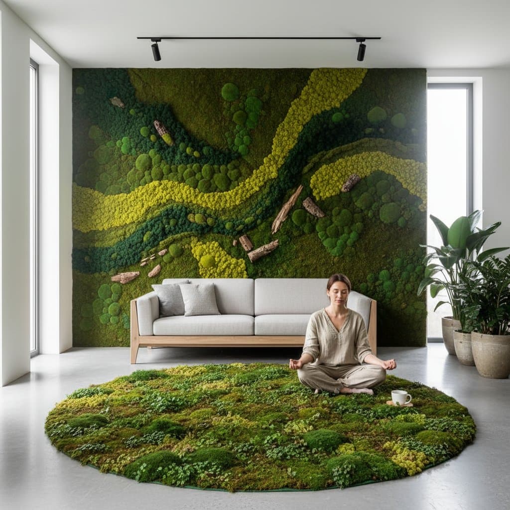 Featured image for Moss Walls Bring Calm and Cleaner Air Indoors