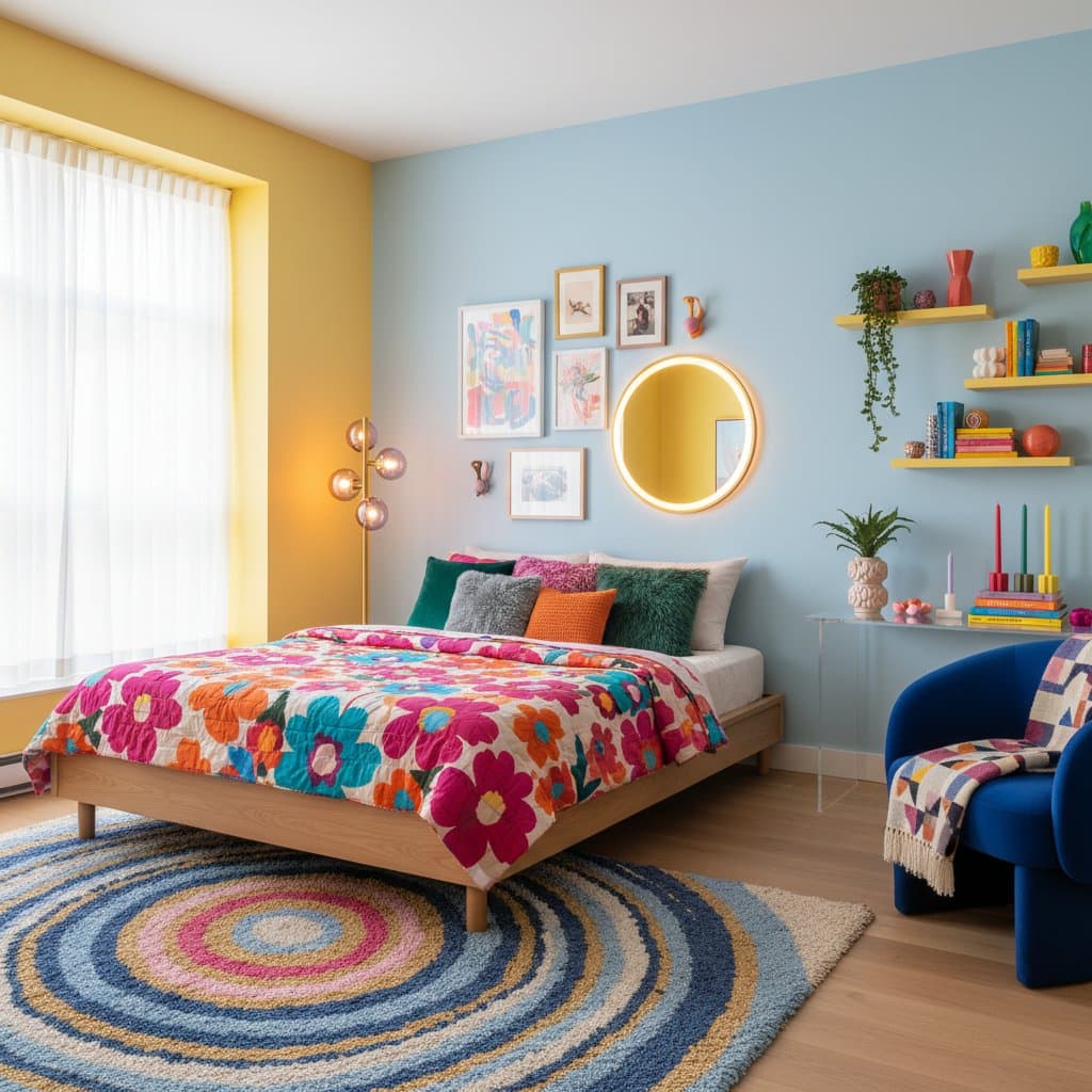 Image for Dopamine Decor Turns Bedrooms Into Joy Sanctuaries