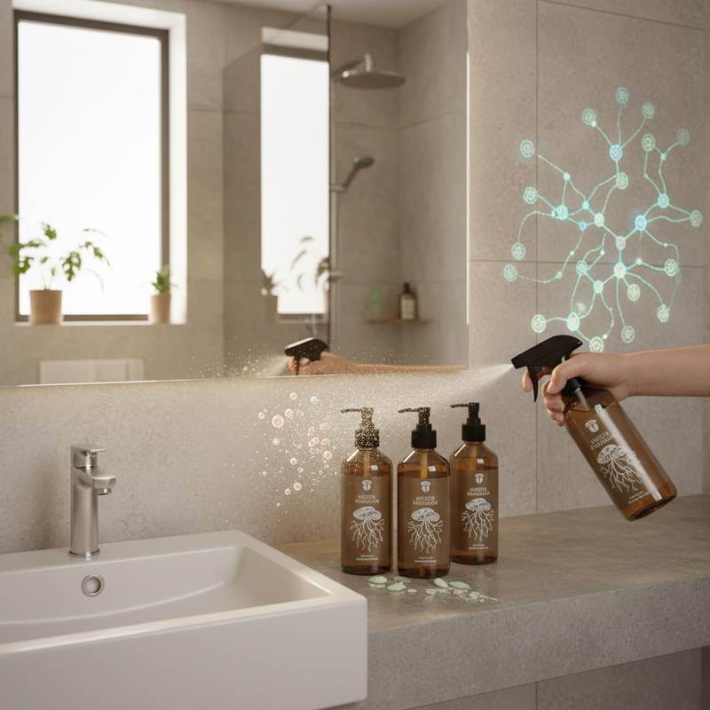 Image for Mushroom Cleaners Break Down Grime Without Chemicals