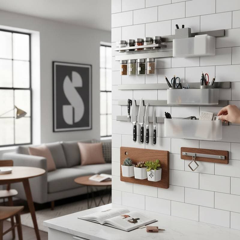 Image for Magnetic Organization Systems Under $120 Transform Small Spaces