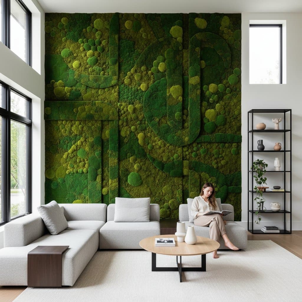 Image for Living Moss Walls Purify Air Without Watering