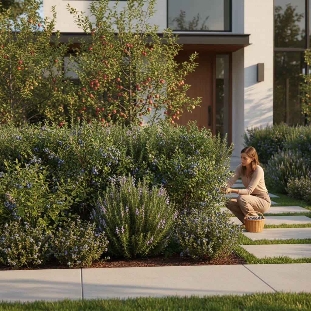 Image for Edible Hedges Replace Fences in 2026 Front Yards