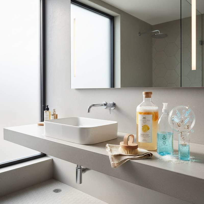 Image for Why Enzyme Cleaners Digest Bathroom Grime Naturally