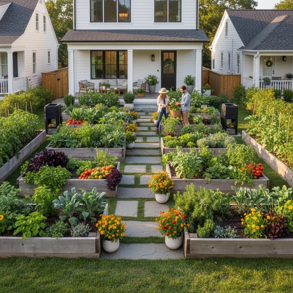 Image for Edible Front Yards Replace Lawns as New Status Symbol