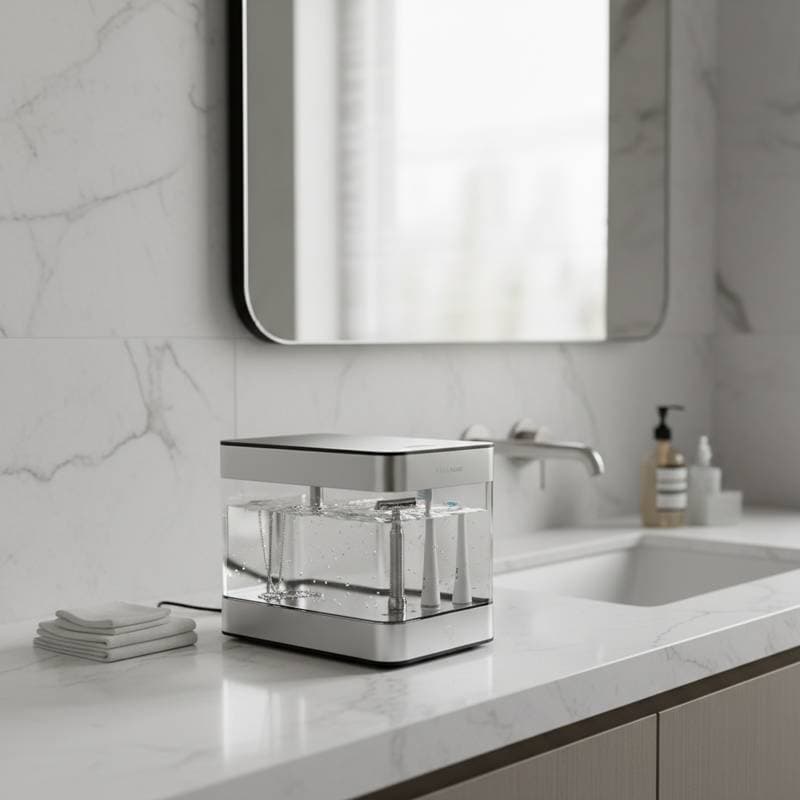 Featured image for Ultrasonic Cleaners Tackle Hidden Bathroom Grime