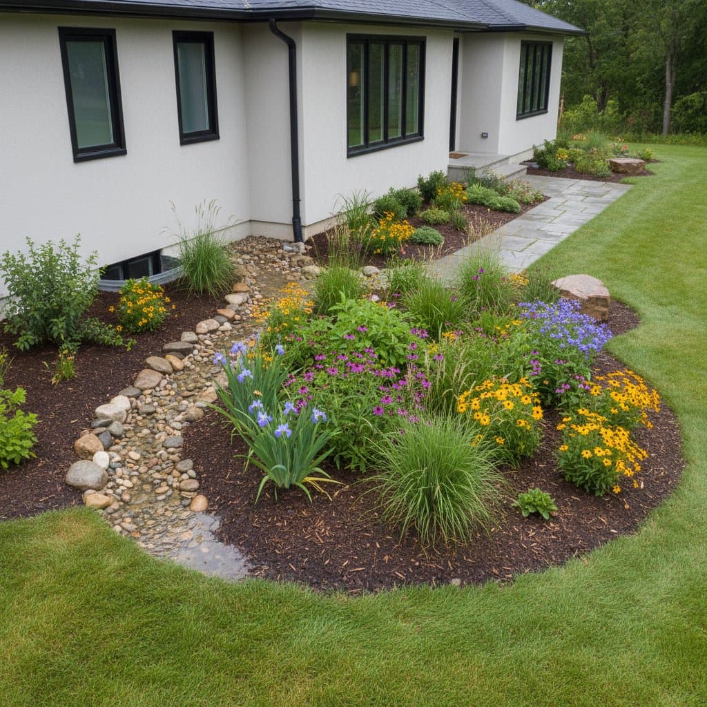 Image for Rain Gardens Turn Flooding Into Lush Landscape Features