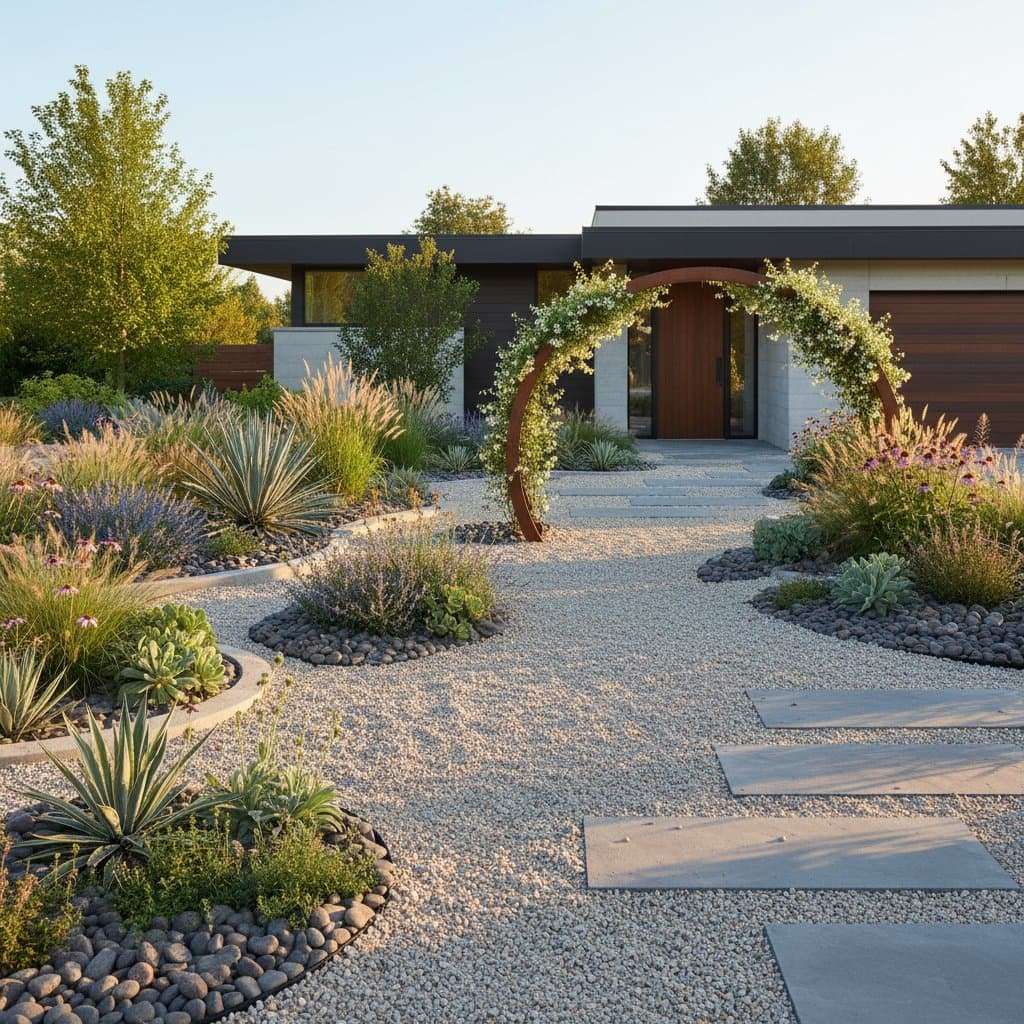 Image for Why Gravel Gardens Outlast Lawns in Water Crunch