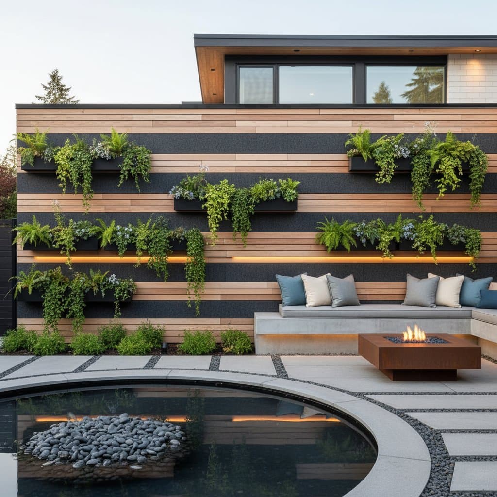 Image for Acoustic Garden Walls Block Noise and Add Style