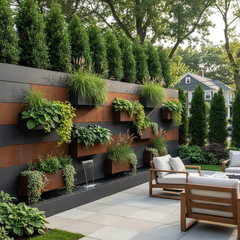 Image for Garden Walls That Block Noise and Look Beautiful