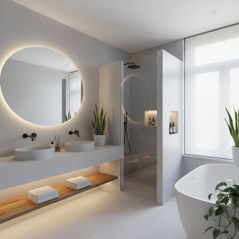 Image for Microcement: The No-Demo Fix for Dated Bathrooms