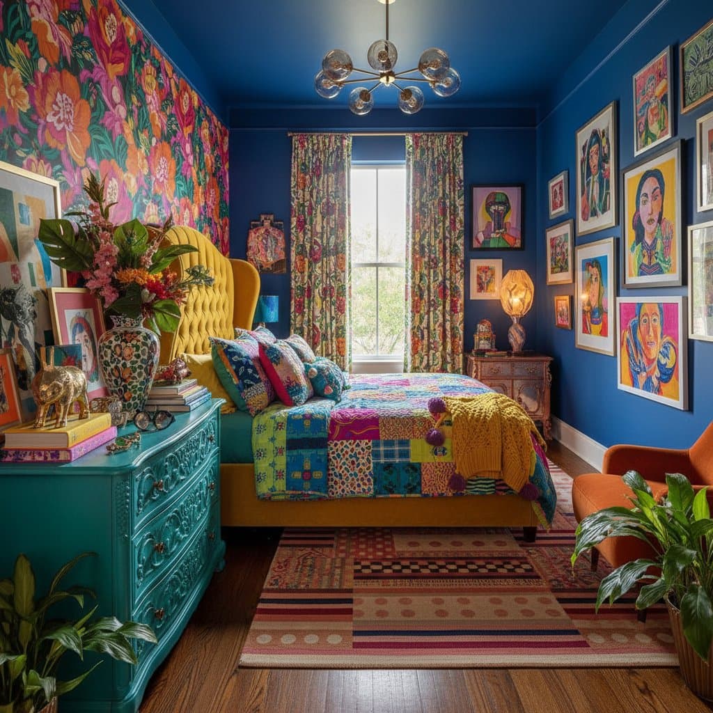 Image for Dopamine Decor: Why Bedrooms Are Going Bold Again