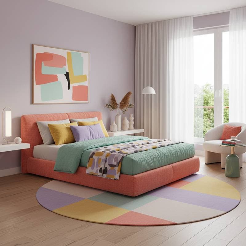 Featured image for Dopamine Decor Brings Bold Joy to Tired Bedrooms