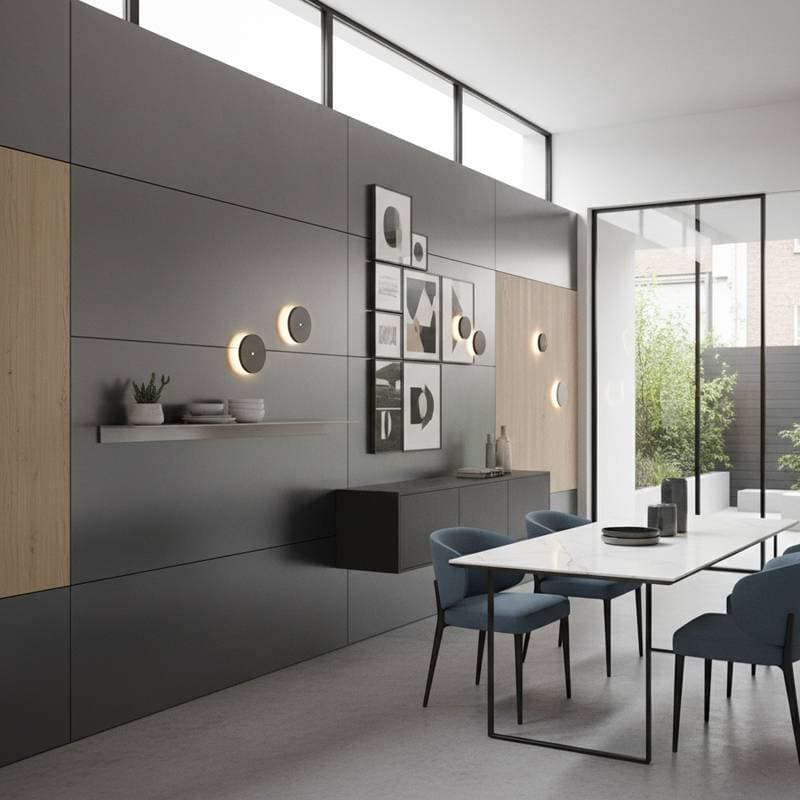 Image for Magnetic Walls Let You Reconfigure Dining Rooms Fast