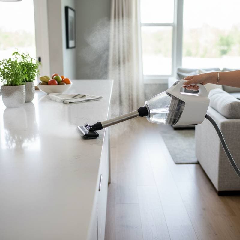 Featured image for Steam Cleaning Kills Bacteria Without Chemicals