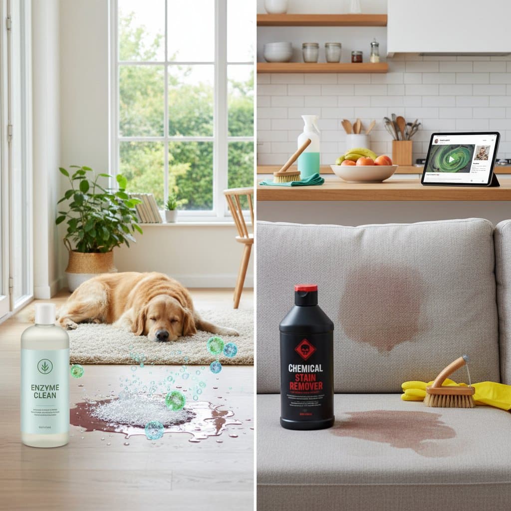Image for Why Enzyme Cleaners Beat Chemical Stain Removers