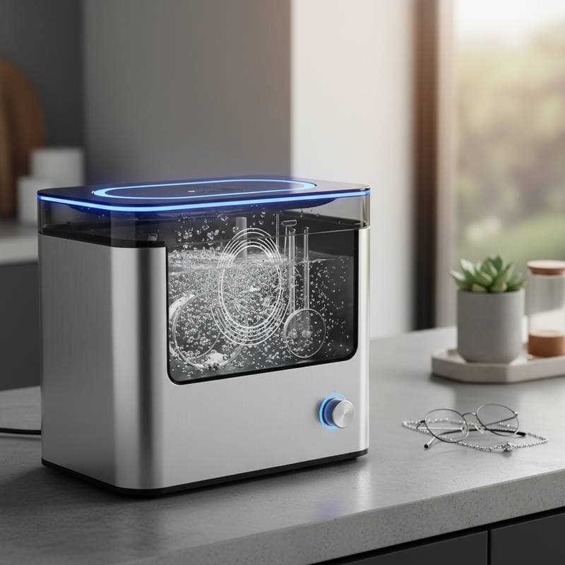 Image for Ultrasonic Cleaners Reach Where Brushes Can't