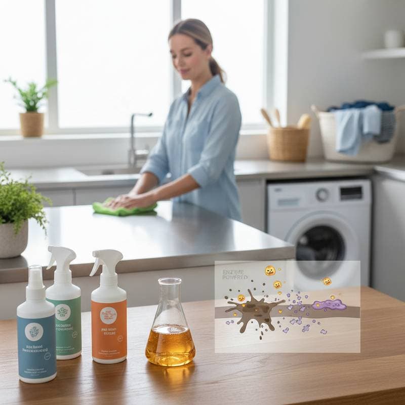 Image for Enzyme Cleaners Digest Stains Like Your Body Digests Food