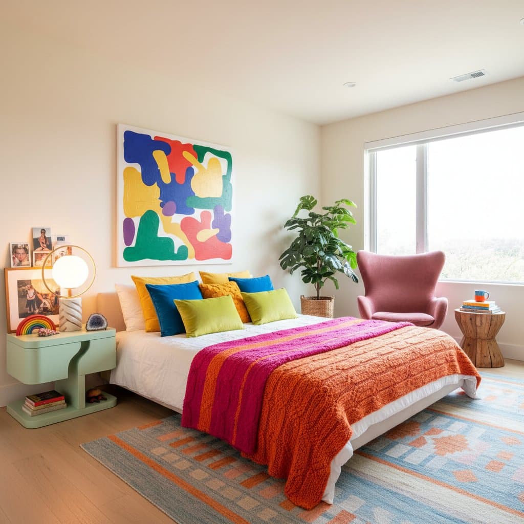 Image for Dopamine Decor Turns Your Bedroom Into Joy