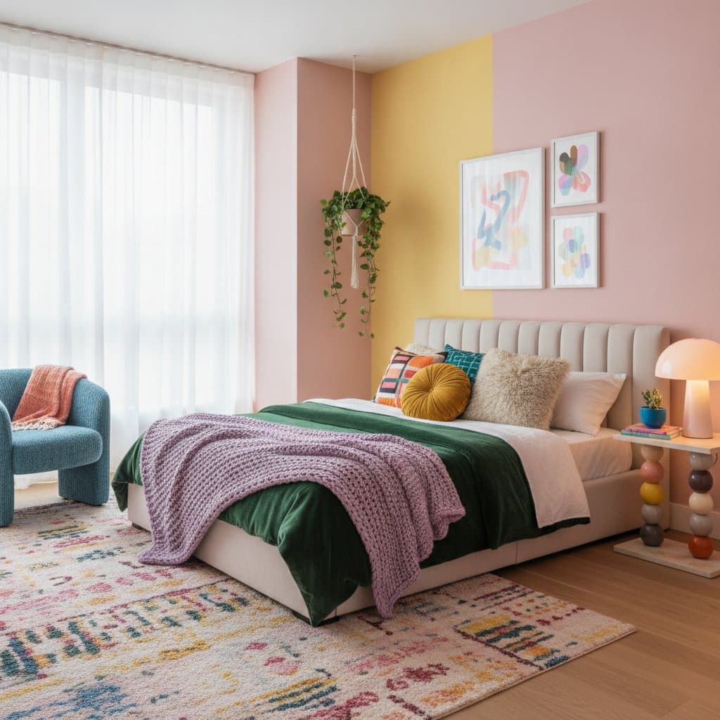 Featured image for Create Bedrooms That Spark Joy with Dopamine Decor