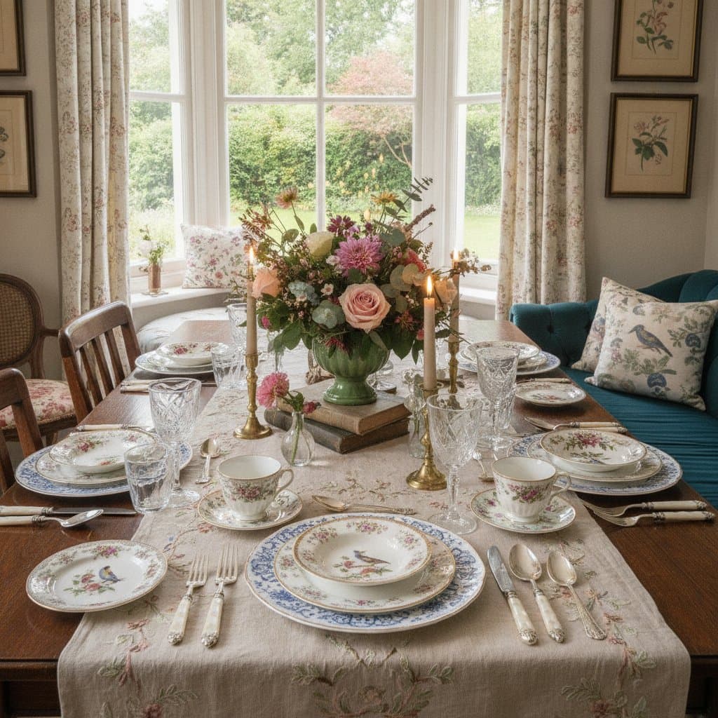 Featured image for Why Vintage China Became the Soul of Modern Dining