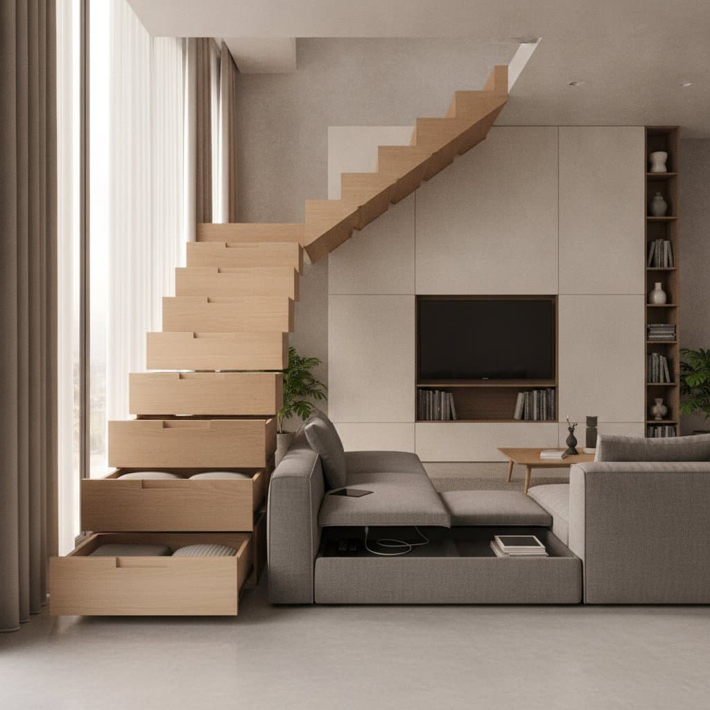 Featured image for Hidden Compartments Transform Clutter Into Calm Design