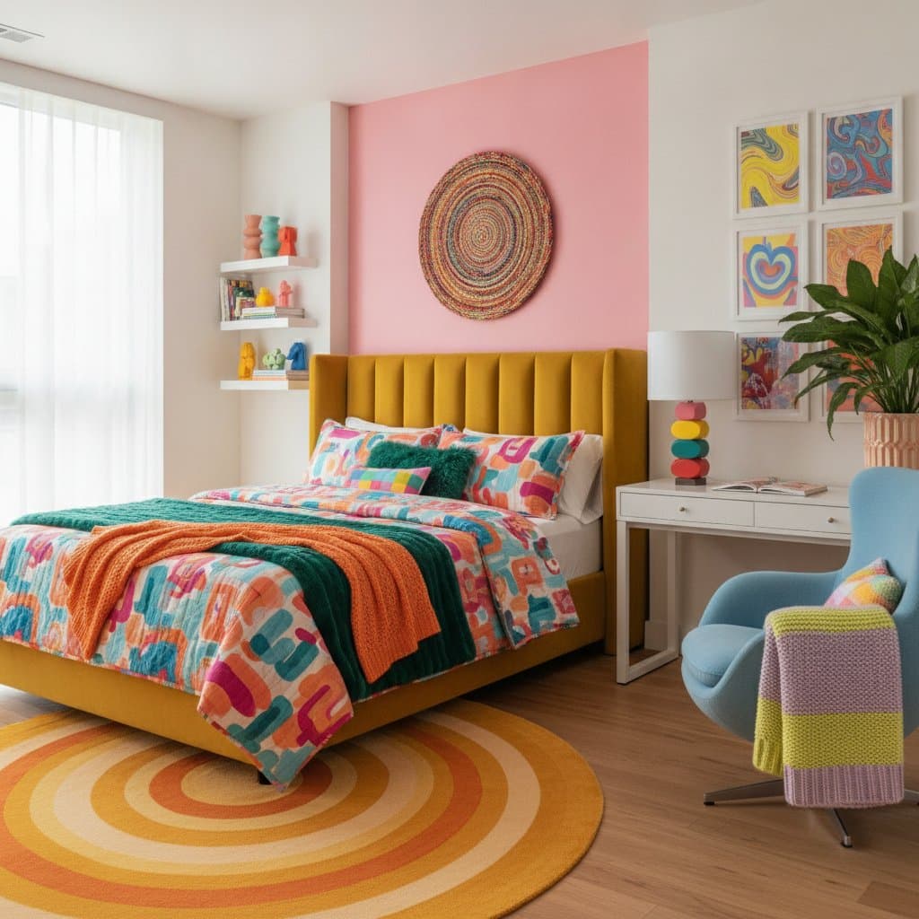 Featured image for Dopamine Decor Transforms Bedrooms with Joyful Colors