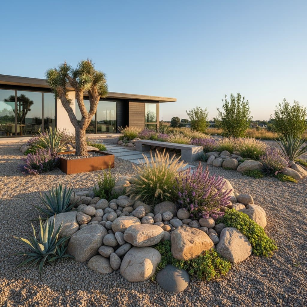 Image for Gravel Gardens Need Less Water and Weekly Care