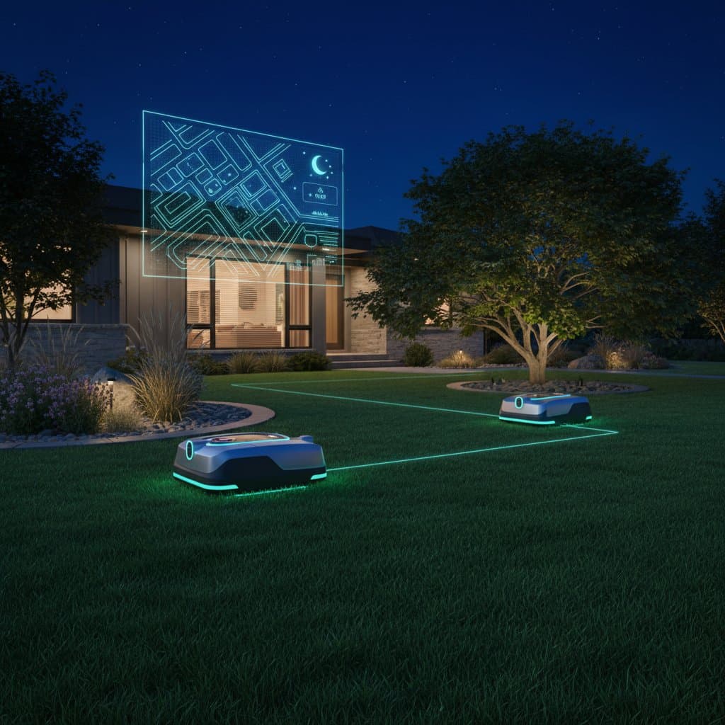 Image for AI Lawn Robots That Maintain Your Yard While You Sleep