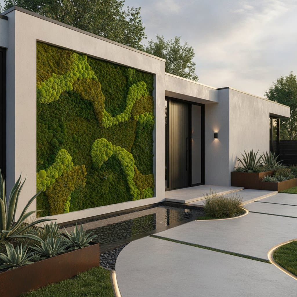 Featured image for Why Moss Walls Bridge the Gap Between Landscaping and Architecture